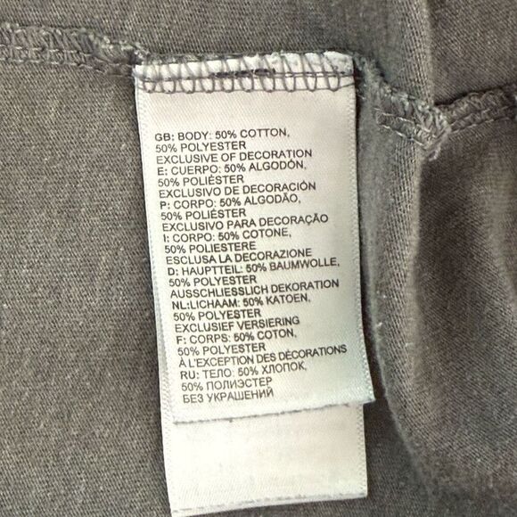 The North Face Never Stop Exploring Short Sleeve Gray T Shirt - Men’s US L - Picture 5 of 6